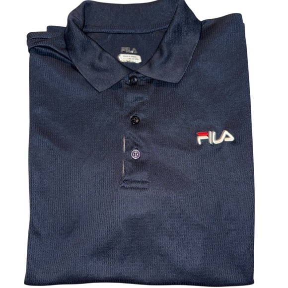 Fila Other - FILA Men's Dark Blue Polo Shirt